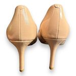 Cole Haan  Pumps‎ Heels Womens Grand.OS Patent Leather Almond Toe Beige Size 7B Photo 2