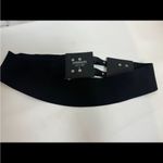 Antoniazzi Firenze genuine leather made in Italy Black Double Buckle Waist Belt Photo 8