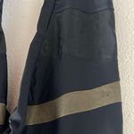 Onzie Black Metallic Active Legging Athleisure Workout Small/Medium Photo 3