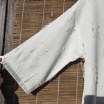 Derek Lam  10 Crosby white Blouse top size 4 Fringe Photo 1