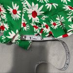 Boohoo Green Daisy Print Ruffle Sleeve Playsuit Romper NWT Size 0P Photo 7