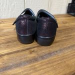 Alegria  Lauren Women's Burgundy Metallic Leather Clogs Shoes Sz‎ 38W US 8-8.5 Photo 1