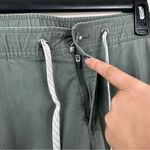 Vuori Ripstop Jogger Pants Womens Large Green Organic Cotton VW401 Photo 5