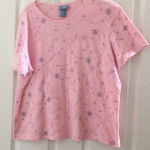 Classic Elements FINAL MARKDOWN Ladies  embroidered tee large Photo 0