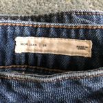 PacSun Medium Dark Wash Distressed Mom Jeans Photo 5