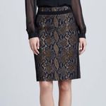 Diane Von Furstenberg  Marta phyton  pencil skirt Photo 2