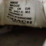 Coach Ladies'  Maggie Studded Leather Slip on Shoes Size 8 Photo 1