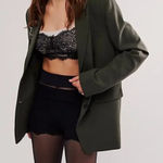 Free People #166 NWT Sweet Escapes Bra in Anthracite Combo Photo 0