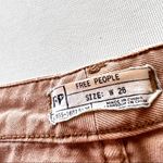 Free People  Tan Denim Cut Off Shorts Photo 4