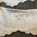 B&W Lace Shell•Sz L Black Size L Photo 3