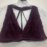 Maurice's Maurice’s purple lace pull on bralette size 2X Photo 0