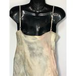 C Est. 1946 Marbled Lined Sleeveless Spaghetti Strap Slip Dress Gray Tan Small Photo 3