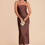 Birdy Grey Brown Strapless Bridesmaid Dress Photo 2