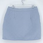 Athleta Apres Quilted Zip Front Ski Skirt Blue Star Size 14 New with tags! Photo 12