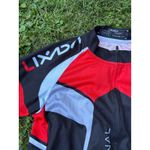 LIXADA Pro Functional Cycling Jersey Women's Short Sleeve Black Red EU S Photo 3