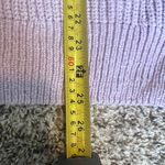 Kut From The Kloth KUT from the cloth Lavender V-Neck Varsity Stripe Knit Sweater Pullover Medium Photo 3