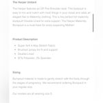 Bumpsuit EUC The Harper Unitard Maternity Jumpsuit Off Shoulder SZ XS Black Photo 4