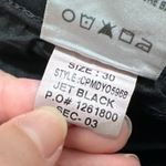 joe's jeans | Women's Jet Black High Rise Skinny Ankle Shine Coated Jeans, 30 Photo 7