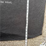 🦋Grey Long Sleeve Soft Comfy Casual Inspirational Long Sleeve Tee Kindness Gray Size L Photo 5