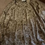 12th Tribe  large Button down blouse Photo 7