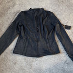 90 Degree by Reflex Camouflage Jacquard Full Zip Active Jacket SIZE M Black Size M Photo 0