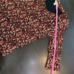 Laura Ashley Vtg ‎ Shirt Womens Medium Petite MP Geometric Stretch Comfort Preppy Photo 11