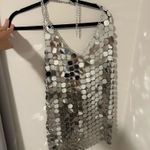 Francesca's Silver chainmail dress Photo 3
