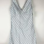 PacSun  Chic Blue and Green Plaid Dress Photo 0