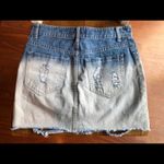 Forever 21  Distressed Denim Ombré Skirt 27 Sexy Photo 7