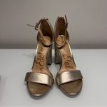 Sam Edelman  Gold Yaro High Heels Photo 5