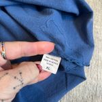 Fifth Sun Women’s XL Blue T-Shirt Short Sleeves Cut Top Skeleton Surfing Floral Photo 4