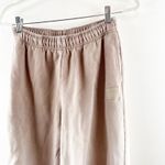 Alo Yoga Alo High Rise Straight Leg Ombre Sweatpants in Gravel Sandstorm Brown XS Photo 4