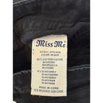 Miss Me Black Cargo Denim Jeans Slim Fit Ankle Zip Embellished EUC Sz 29 Cotton Photo 9