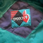 VTG 80s Sasson Retro Ski Snow Boarding Puffer Jacket Colorblock Women's Size XL Blue Photo 2
