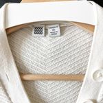 Uniqlo U LemaireCotton Cashmere Ribbed Cardigan Cropped Top Photo 5