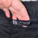 ZARA Black Cargo Pants Joggers XS *FLAWED, AS IS* Photo 4