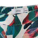 ONIA  Tropical Pants Medium Beach Print Resort Vacation Summer Lounge Photo 8