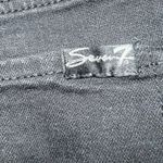 Seven7 Weekend Cutoff Denim Shorts Womens 10 Black Distressed Raw Hem Trendy Photo 11