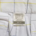 Nike  Dri Fit Tour Performance Golf Womens 6 Shorts White Plaid Active Stretch Photo 5