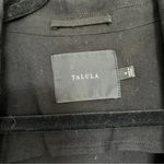 Aritzia Talula Black Kent Blazer Size 4 Open Breast Summer Excellent Condition Photo 1