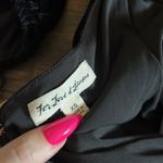 For Love & Lemons Nadine Black Velvet Dress Photo 5