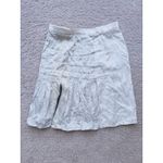 Stella McCartney Silk Mini Skirt Cream Pleated Small Quiet Luxury Old Money Chic Photo 3