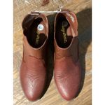 Easy Street New Western Brown Ankle Boot 8.5W Womens Booties Heeled Faux Leather Photo 9