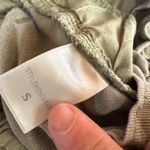 Bohme  Olive Green Kennedy Paper Bag Pants Size Small Photo 1