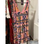 Farm Rio  Seashell Tapestry Sleeveless Midi Dress Photo 3
