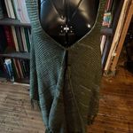LuLaRoe  olive green fringe cozy O/S knit versatile shawl Photo 0