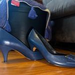 Fanfares by Conie Blue Bow Accent Women's 80s Shoes Size undefined Photo 5