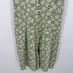 American Eagle  AEO Green Cream Floral Print Romper Women's Size X-Small XS Photo 2