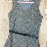 Sharagano NWT   NOIR maxi dress black Belted sz 4. Photo 7