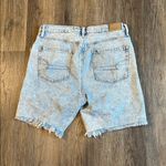 American Eagle Outfitters Skater Distress High Rise Jean Shorts Size 8 Photo 4